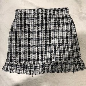Tweed skirt